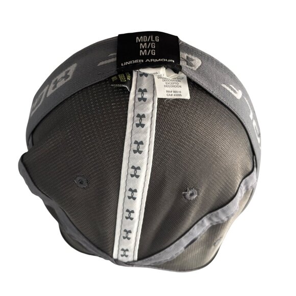 Under Armour Women's Golf Hat Fitted M/L Flex Fit Baseball Cap Pink Embroidery - Picture 4 of 5